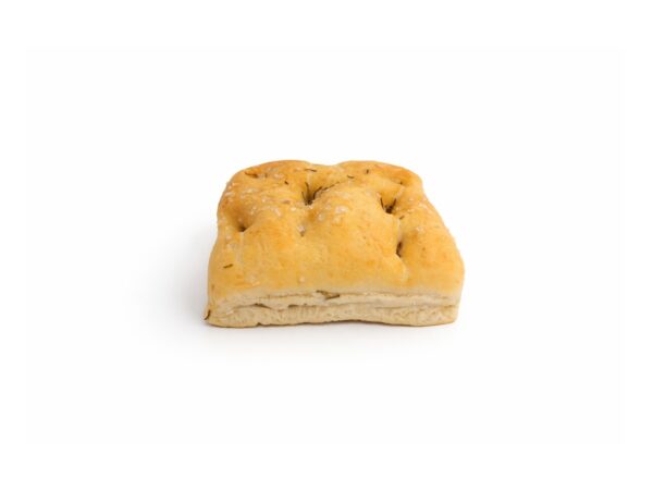 Focaccia con romero y sal marina